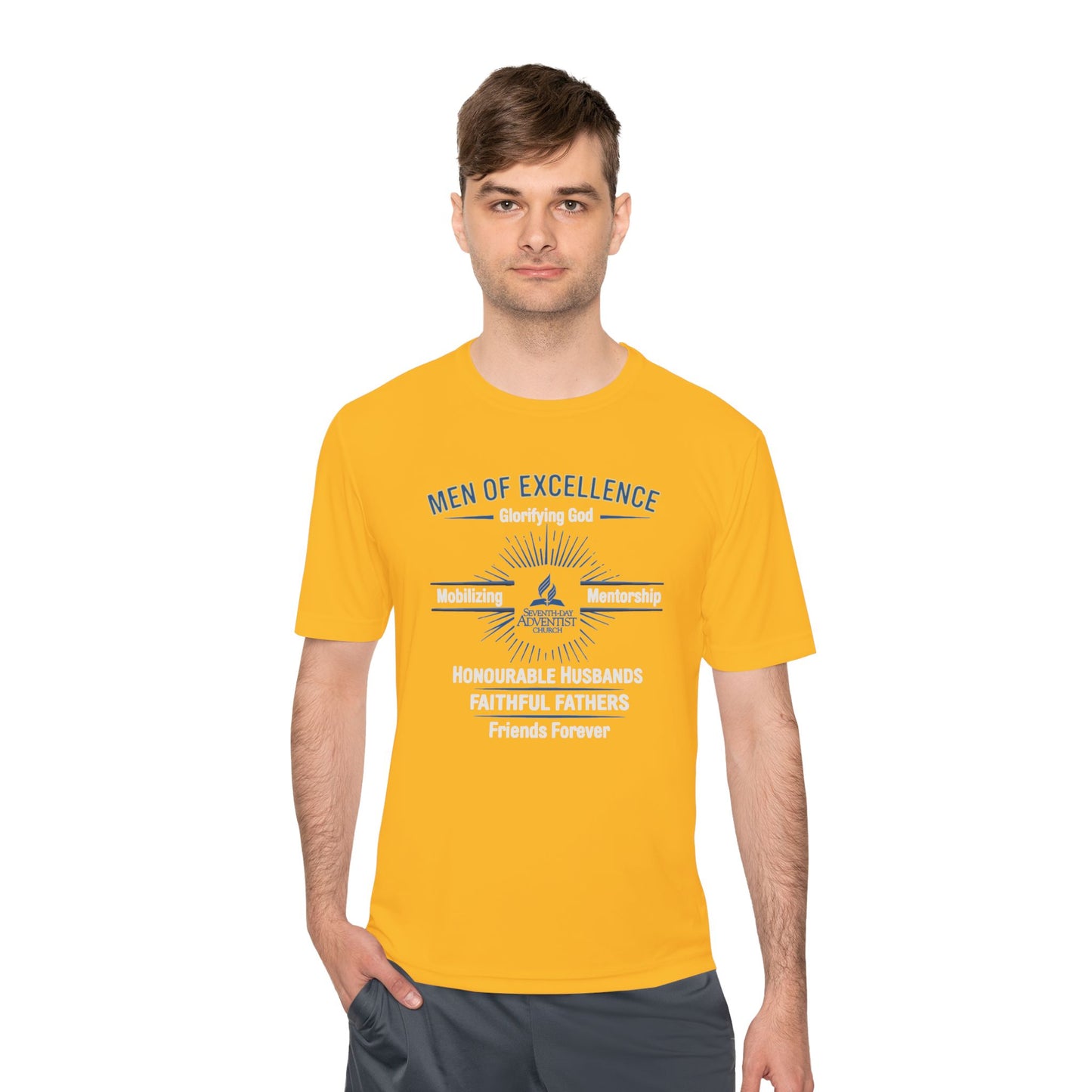 Men of Excellence Moisture Wicking Tee