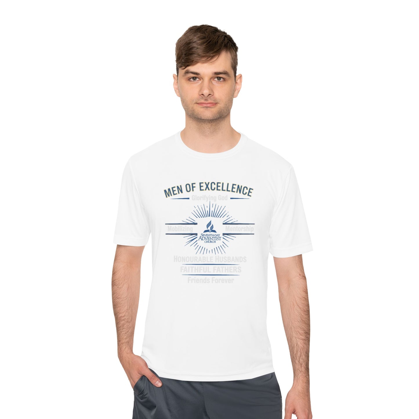 Men of Excellence Moisture Wicking Tee