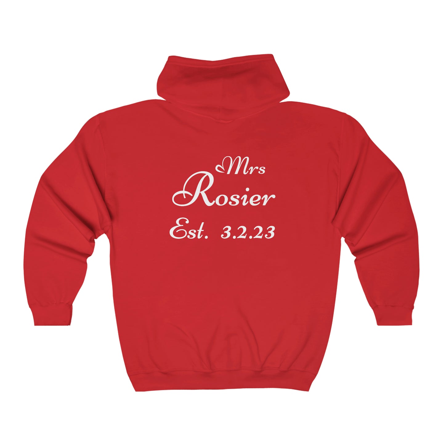 Mrs. Rosier - Unisex Heavy Blend™ Full Zip Hooded Sweatshirt