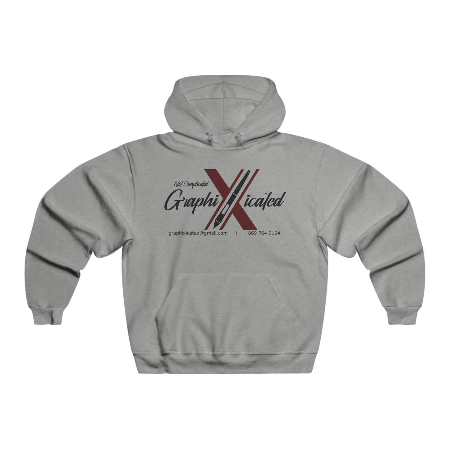 GraphiXicated -Men's NUBLEND® Hooded Sweatshirt