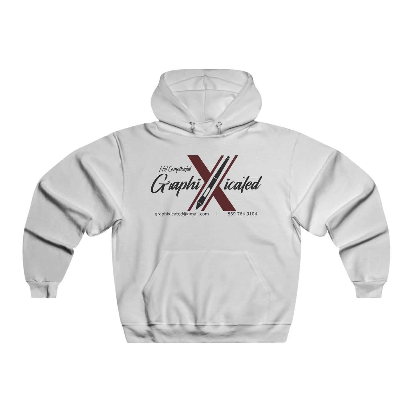 GraphiXicated -Men's NUBLEND® Hooded Sweatshirt