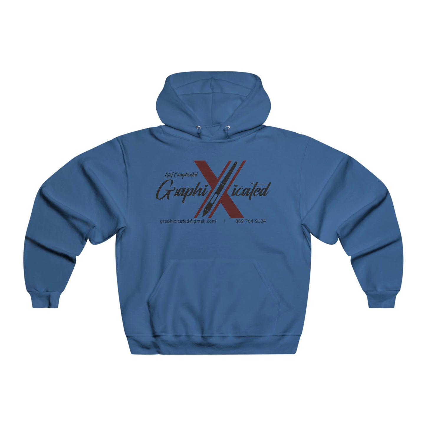 GraphiXicated -Men's NUBLEND® Hooded Sweatshirt